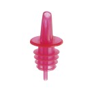 Ensemble de 6 - Verseur à débit libre sans EVA couleurs fluorescentes (2x bleu, 2x rouge, 2x vert) - Finedine