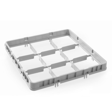 Porte-plateau complet extensible 16 compartiments - diamètre max du verre : 148 mm - Finedine
