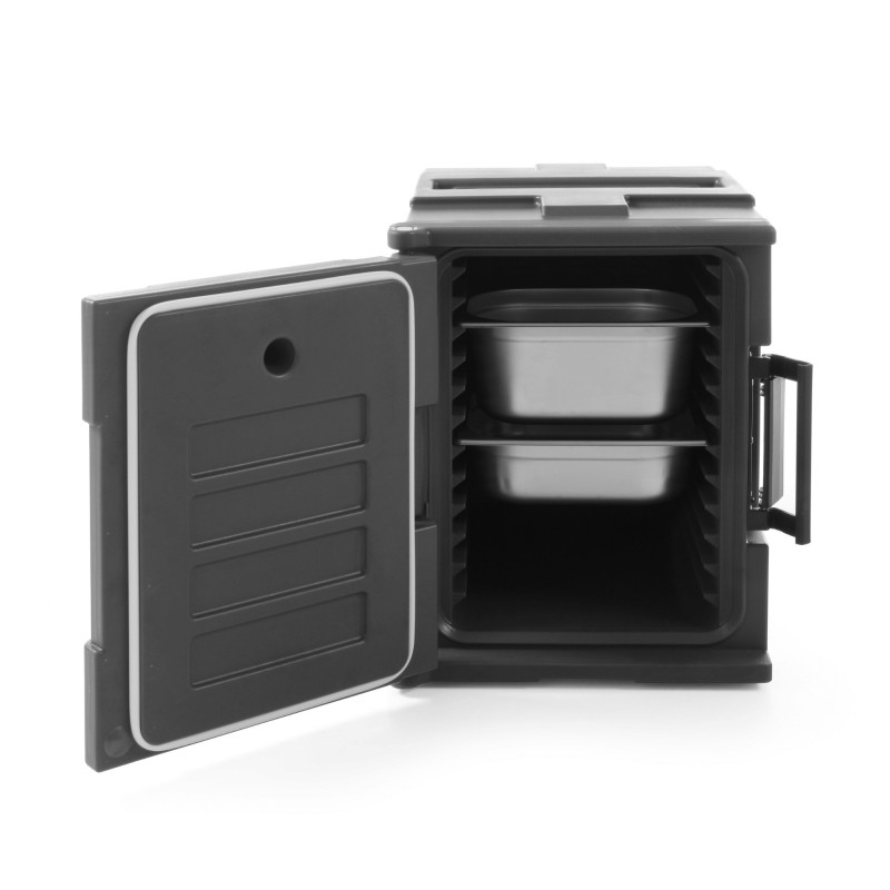 Caisse d'isolation thermique à chargement frontal 2xGN1/1 200, 477x680x(H)590mm - Finedine