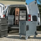 Caisse d'isolation thermique à chargement frontal 2xGN1/1 200, 477x680x(H)590mm - Finedine