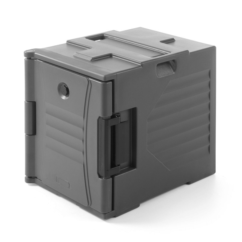 Caisse d'isolation thermique à chargement frontal 2xGN1/1 200, 477x680x(H)590mm - Finedine