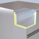 Machine à glaçons à refroidissement par air Coolice 66kg / 24h, conteneur 40kg - Finedine