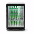 Réfrigérateur de bar sous comptoir à porte simple Barmatic Candour, noir, 103l - Finedine