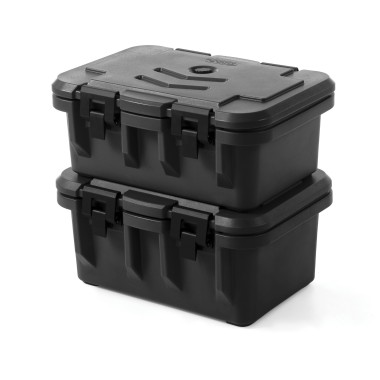 Boîte d'isolation thermique à chargement supérieur GN1/1 200, 630x440x(H)305mm - Finedine