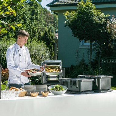 Boîte d'isolation thermique à chargement supérieur GN1/1 200, 630x440x(H)305mm - Finedine