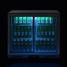 Refroidisseur de bar CANDOUR 198L avec porte coulissante, 900x520x(H)835mm - Finedine