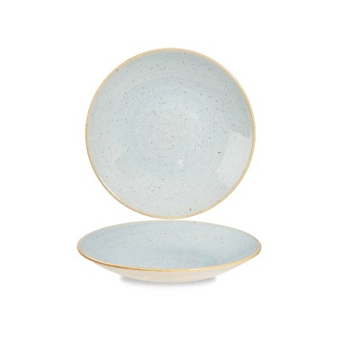 Assiette creuse profonde en céramique Duck Egg Stonecast 9 2/5" / 250 mm - Finedine