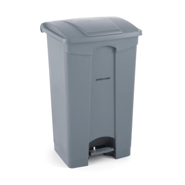 Conteneur à déchets rectangulaire avec pédale, 68L, 504x412x(H)673mm - Finedine
