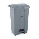 Conteneur à déchets rectangulaire avec pédale, 87L, 604x412x(H)820mm - Finedine