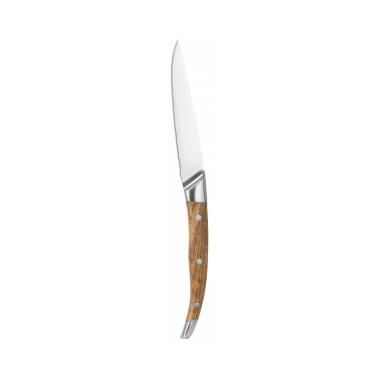 Couteau à steak 245 mm, set de 6 dans une boîte cadeau, Bois de rose - Finedine