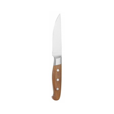 Couteau à steak 260 mm, set de 6 dans une boîte-cadeau, BOIS DE ROSE - Finedine