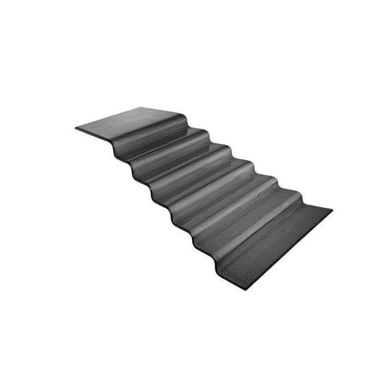 Escalier de buffet en verre noir Vetro à sept niveaux, 680x(H)200mm - Finedine