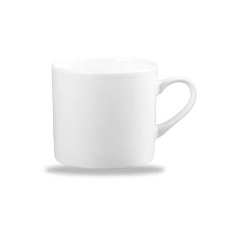 Tasse à café en porcelaine blanche Alc Ambience 4,5 Oz / 125 ml - Finedine