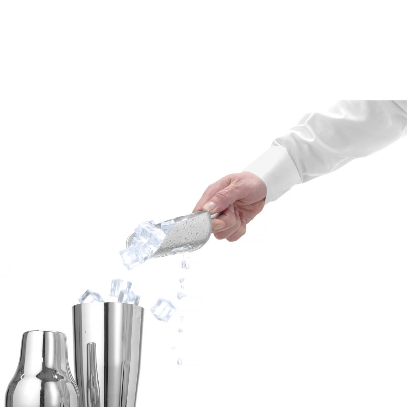 Cuillère à glace en aluminium perforée, Bar up, 0,35L, 220x80mm - Finedine