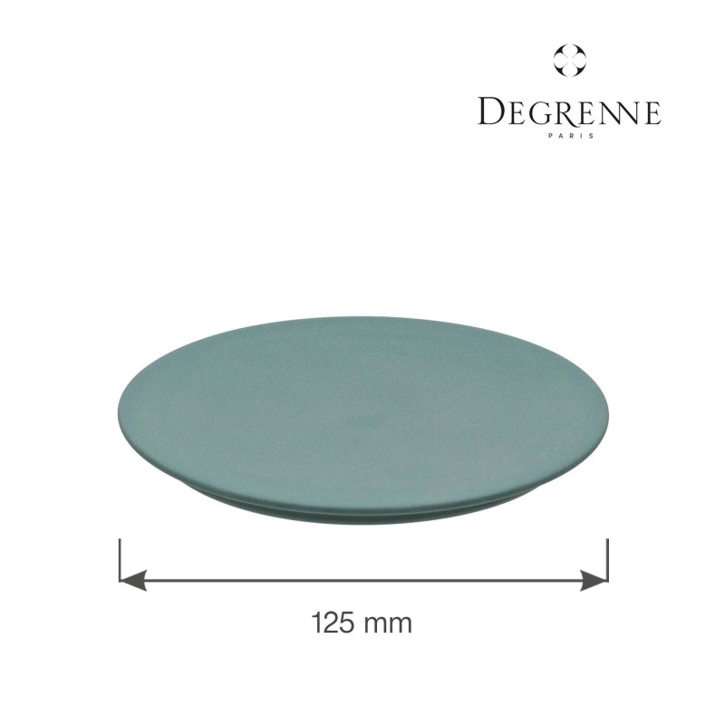 Bahia Plat Rond en Argile Verte / Couvercle de Casserole 125 mm - Finedine
