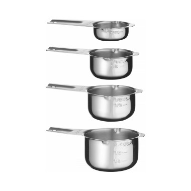 Tasses à mesurer - ensemble de 4 pièces, Bar up, 135x80x(H)45mm - Finedine