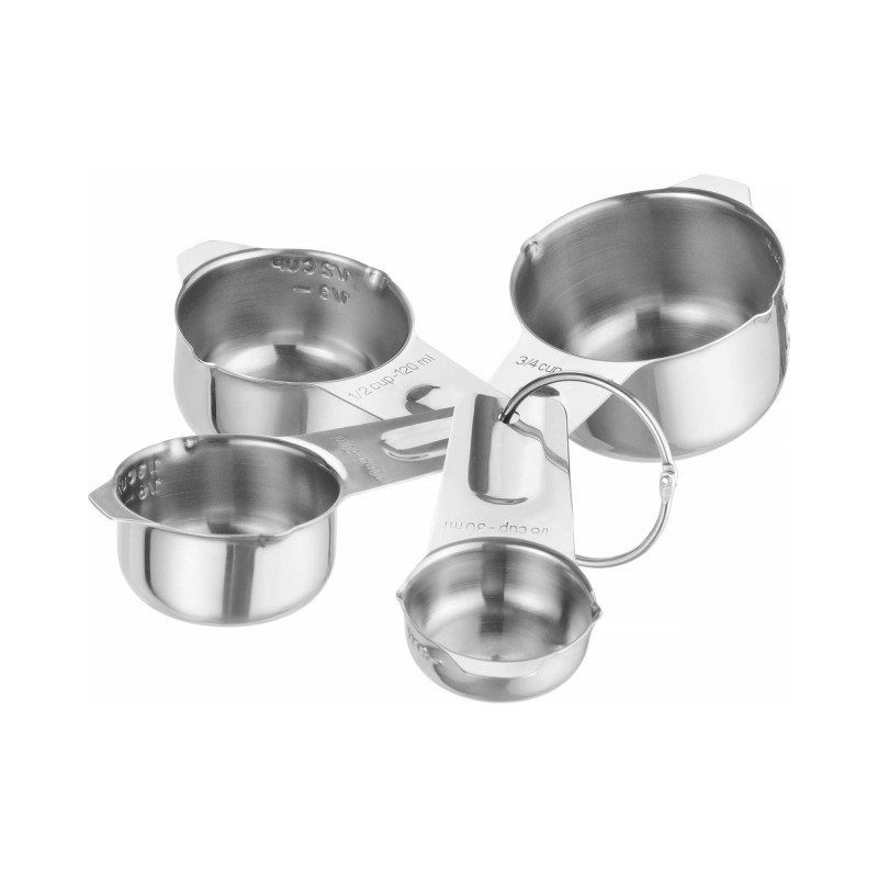 Tasses à mesurer - ensemble de 4 pièces, Bar up, 135x80x(H)45mm - Finedine