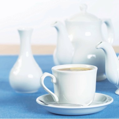 Soucoupe en érable blanc pour thé/petit-déjeuner 5,87" / 150 mm - Finedine