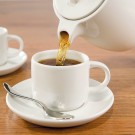 Soucoupe en érable blanc pour thé/petit-déjeuner 5,87" / 150 mm - Finedine