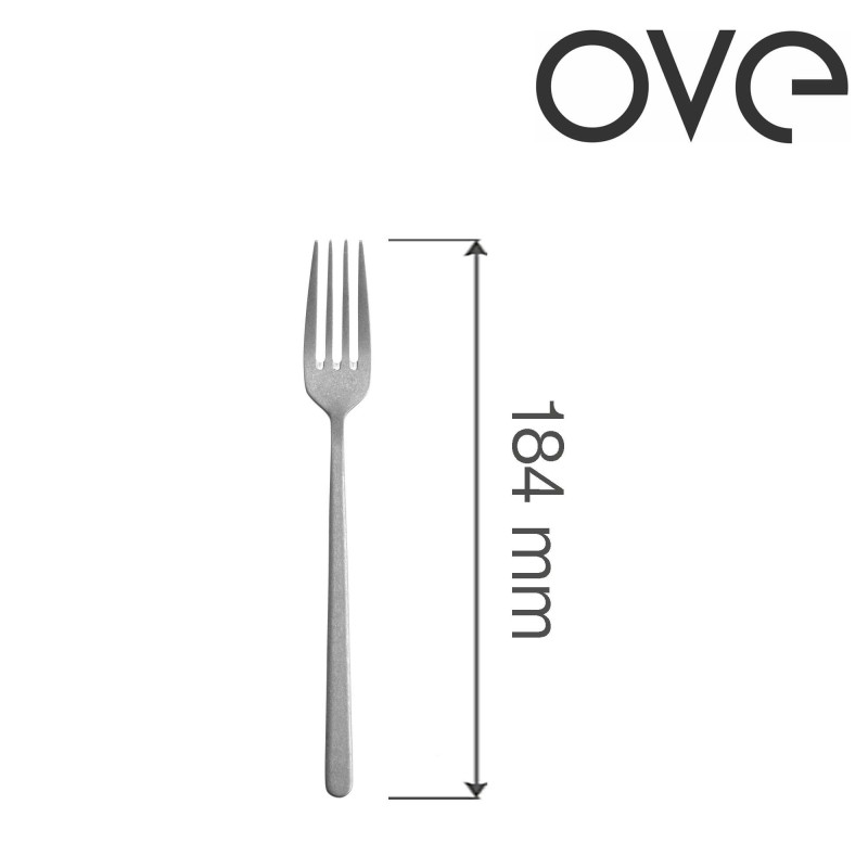 Fourchette à dessert Amarone Vintage, OVE, 184 mm, Lot de 12 - Finedine