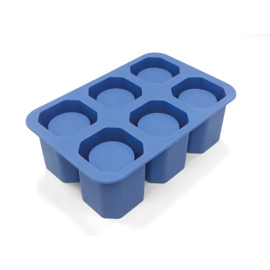 Fabricant de verres à shot en silicone, 6 cavités, 125x190mm - Finedine