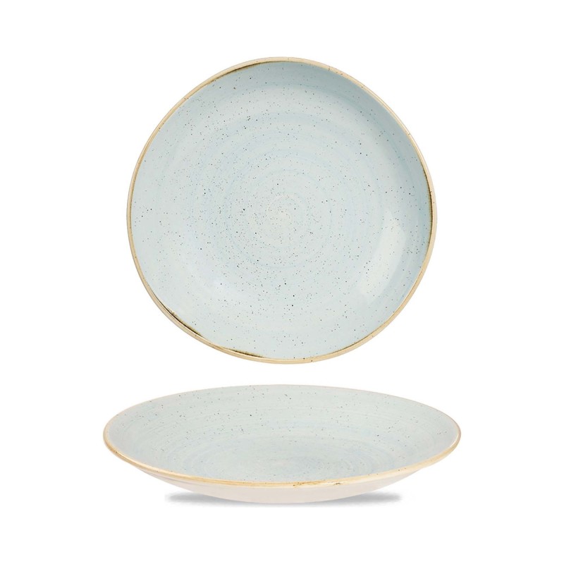 Bol rond en porcelaine Stonecast couleur œuf de cane, 253 mm - Finedine