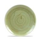 Assiette Plate Evolve Vert Patiné Fini Pierre 8.67" / 217 mm - Finedine