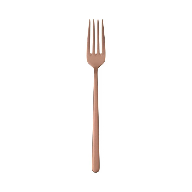 Fourchette à dessert Amarone Bronze, OVE, 184 mm, Lot de 12 - Finedine