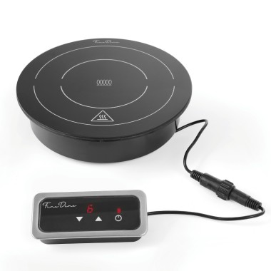 Chauffe-induction avec régulateur de puissance, 245x(H)68mm - Finedine