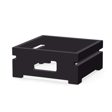 Étui noir Madeira pour réchaud à induction de buffet 239551 - Finedine