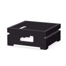 Étui noir Madeira pour réchaud à induction de buffet 239551 - Finedine
