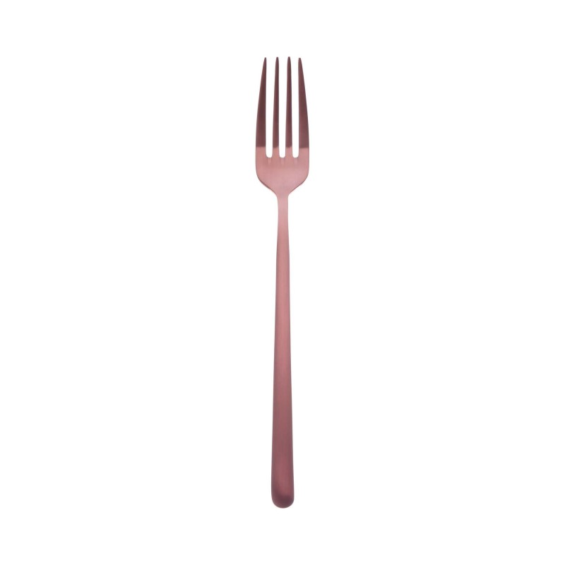 Fourchette de table Amarone Bronze, OVE, 213 mm, Lot de 12 - Finedine