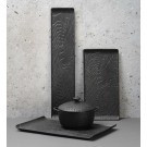 Assiette de service à croûte avec poignée, 300x220x(h)30mm - Finedine