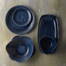 Sous-tasse cappuccino Ultramarine Plume Stonecast, 15,6 mm - Finedine