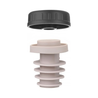 Bouchon avec capuchon – 6 pcs., Bar up, Noir, 6 pcs., oxmm - Finedine