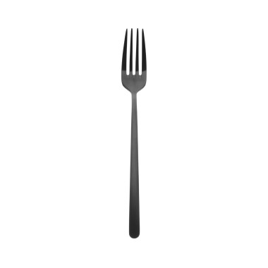 Fourchette de table Amarone noire, OVE, 213 mm, Lot de 12 - Finedine