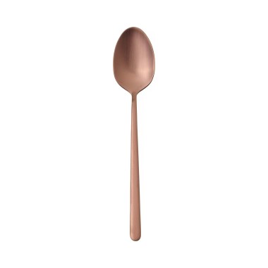 Cuillère à dessert Amarone Bronze, OVE, 184 mm, Lot de 12 - Finedine