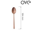 Cuillère à dessert Amarone Bronze, OVE, 184 mm, Lot de 12 - Finedine