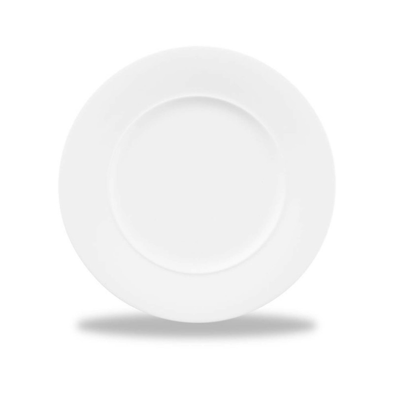 Assiette à bord standard Alc Ambience blanche 6" / 162 mm - Finedine