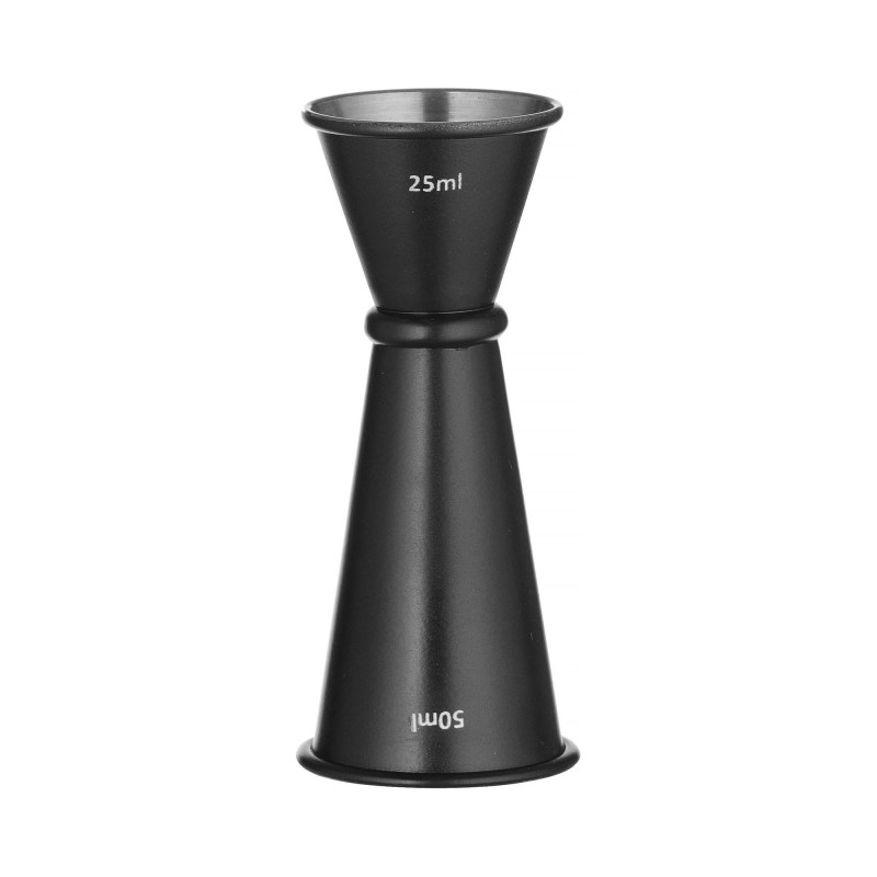 Jigger noir avec anneau, Bar up, 0,06L, Noir, Ø75x(H)70mm - Finedine