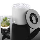 Conteneur à glace blanc - double parois 5 L, 190x(H)200mm - Finedine
