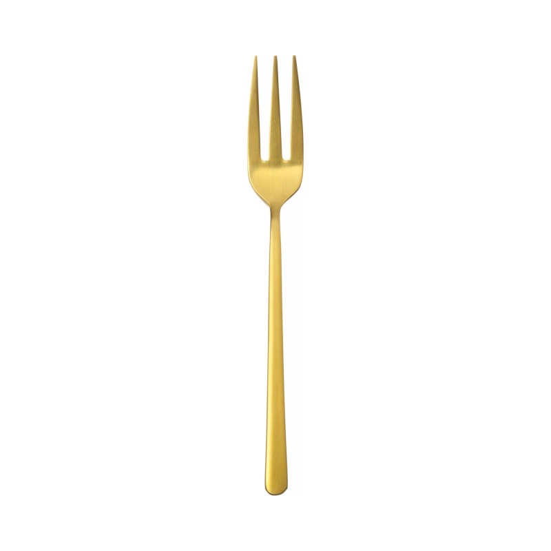 Fourchette à gâteau Amarone Gold, OVE, 153 mm, Lot de 12 - Finedine
