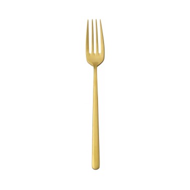 Fourchette de table Amarone Gold, OVE, 213 mm, Lot de 12 - Finedine