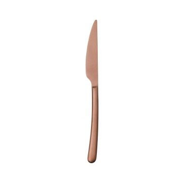 Couteau à dessert Amarone Bronze, OVE, 190 mm, Lot de 12 - Finedine