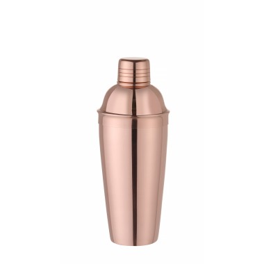 Shaker à cocktail 3 pièces, Bar up, Cuivre, ø85x(H)240mm - Finedine