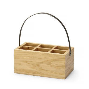 Boîte Madeira pour couverts et serviettes, 260x150x120mm - Finedine