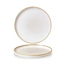Assiette à parois blanches Stonecast Barley, 260x(h)20mm - Finedine