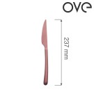 Couteau de table Amarone Bronze, OVE, 237 mm, Lot de 12 - Finedine