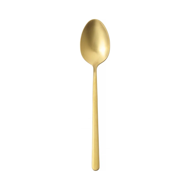 Cuillère à dessert Amarone Gold, OVE, 184 mm, Lot de 12 - Finedine