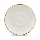 Soucoupe à cappuccino en Barley White Stonecast, 156 mm - Finedine